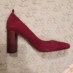 Franco sarto deep cherry pumps